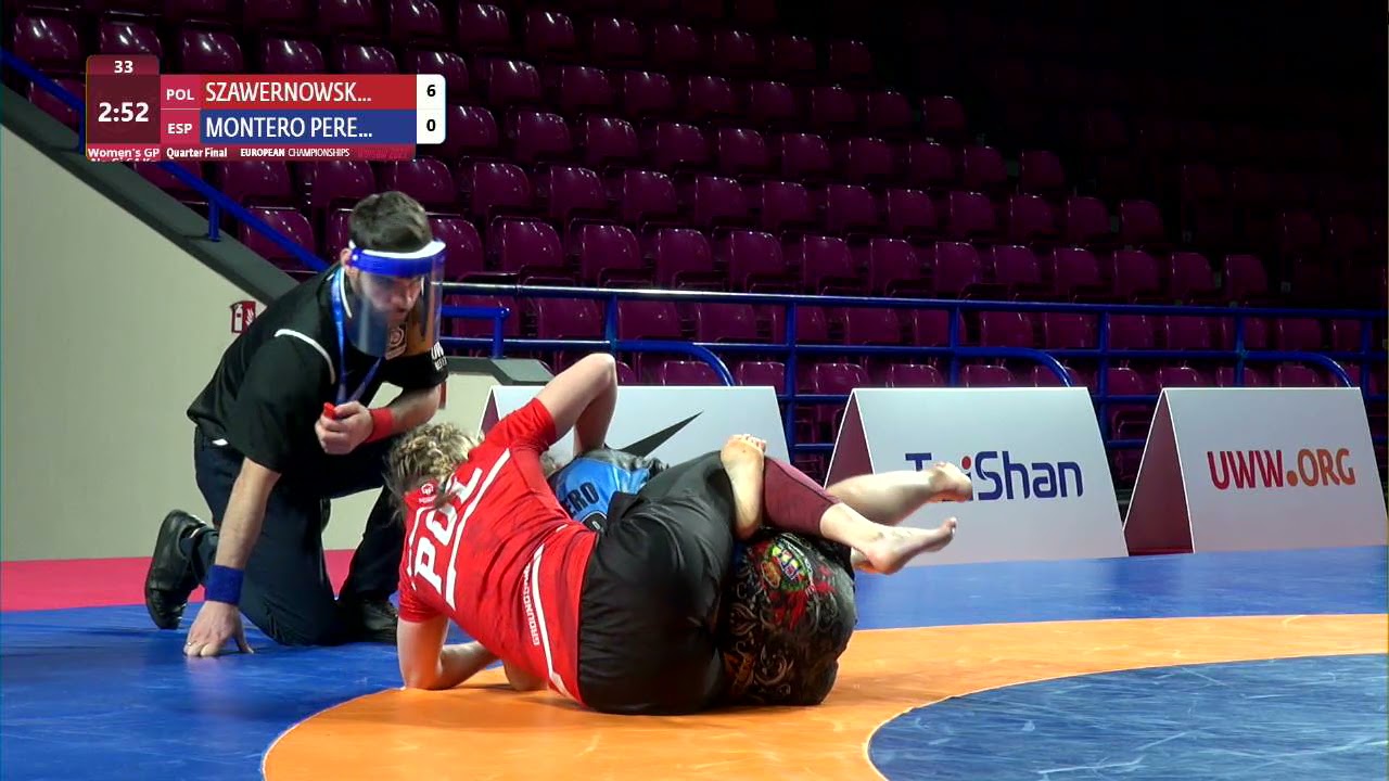 1/4 Women's GP No-Gi - 64 kg: Z. SZAWERNOWSKA (POL) v. M. MONTERO PERE (ESP)