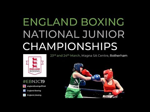 England Boxing National Junior Champs 2019 - Day 2 Ring B background