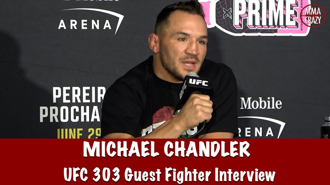 Michael Chandler Predicts 1st round KO over Conor McGregor “Im not letting him off the hook”