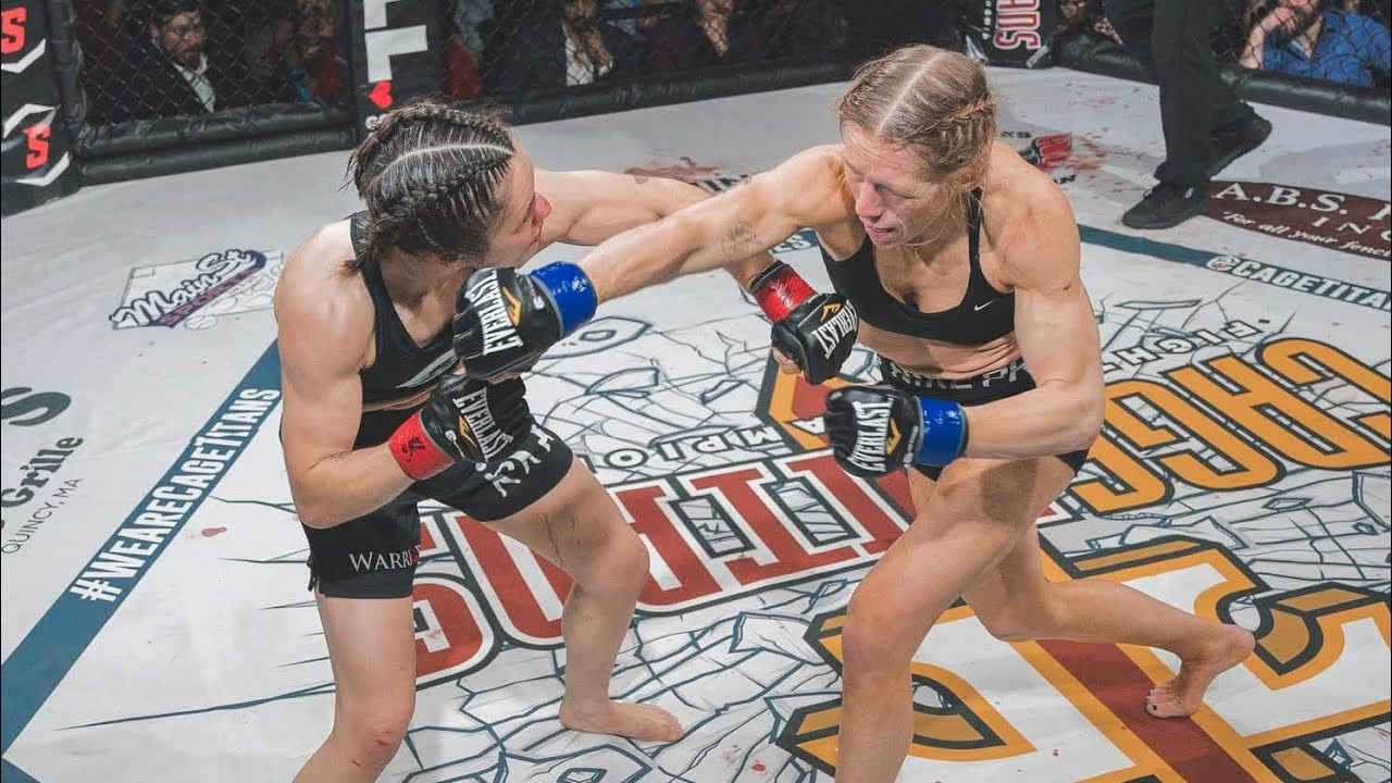 FIRST ATOMWEIGHT FIGHT IN CTFC HISTORY! Hilarie Rose vs Natalie Schlesinger | Cage Titans FC 69