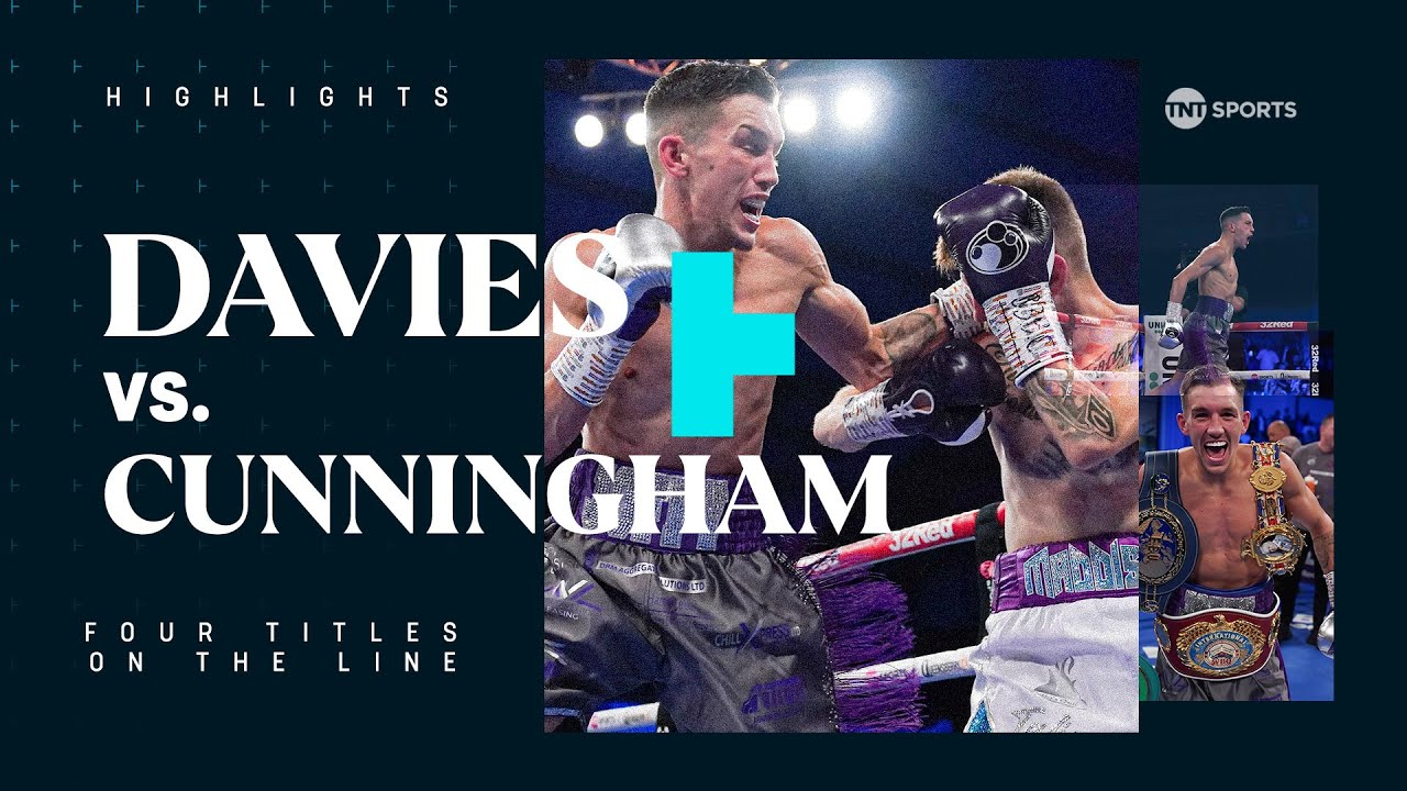 A night to remember for the hometown hero! π | Davies v Cunningham | Boxing Fight Highlights background