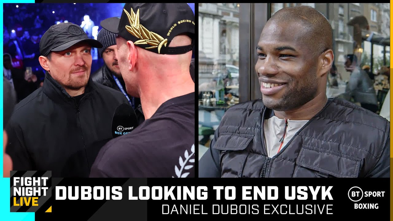 "I'm coming for you Usyk!" Daniel Dubois wants to knockout Oleksandr Usyk after Fury talks ended 🏆 background