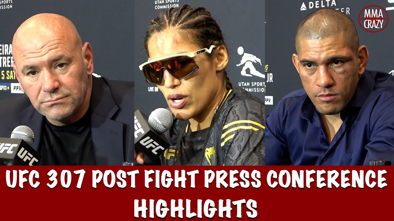 UFC 307 Post Fight Press Conference Highlights