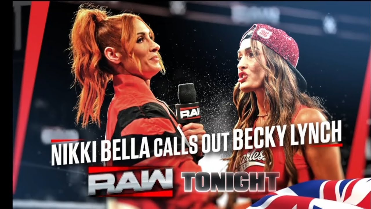 Becky Lynch will defend her IC Title against Nikki Bella at Clash in Paris | Raw Aug 25, 2025 background
