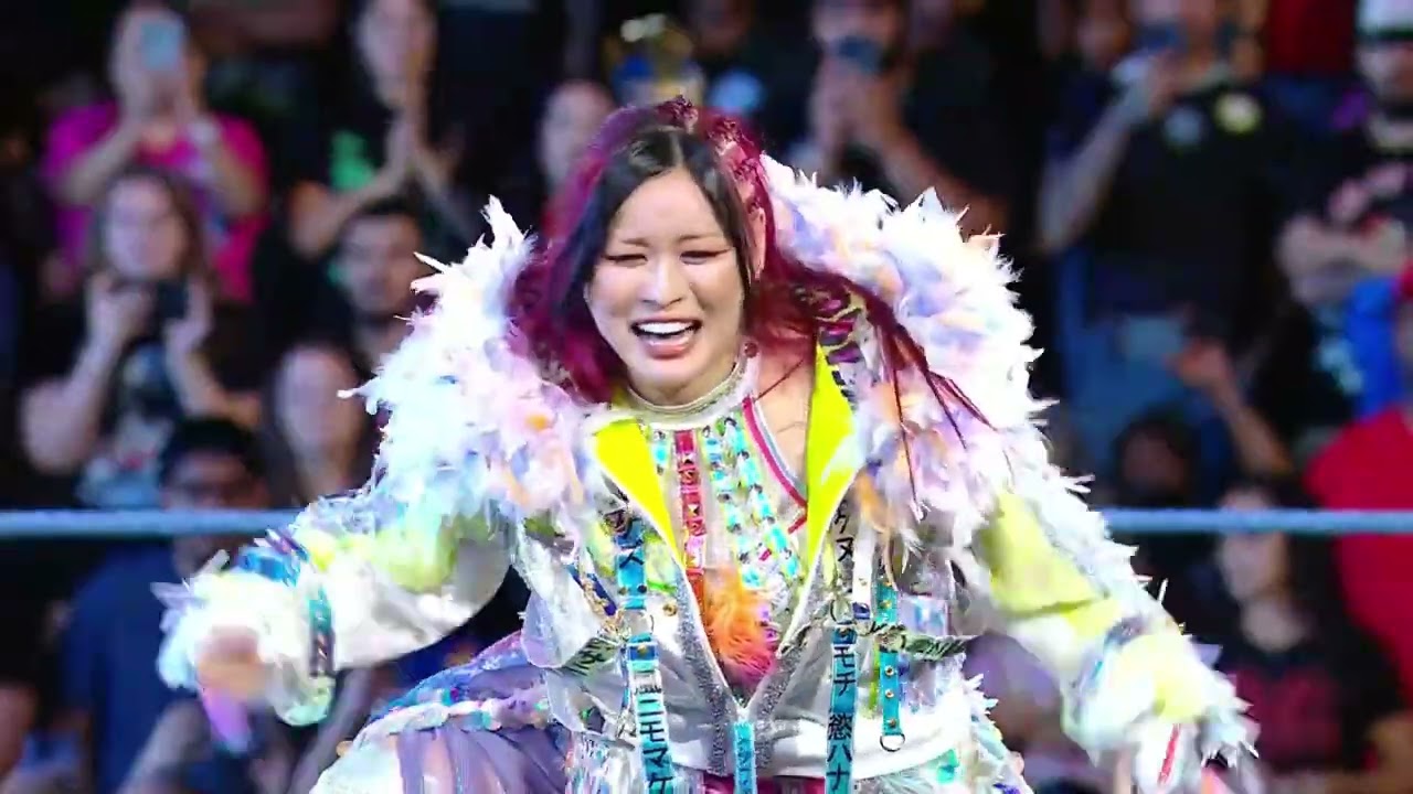 Iyo Sky sends a message to Asuka | Raw Oct 6, 2025 background