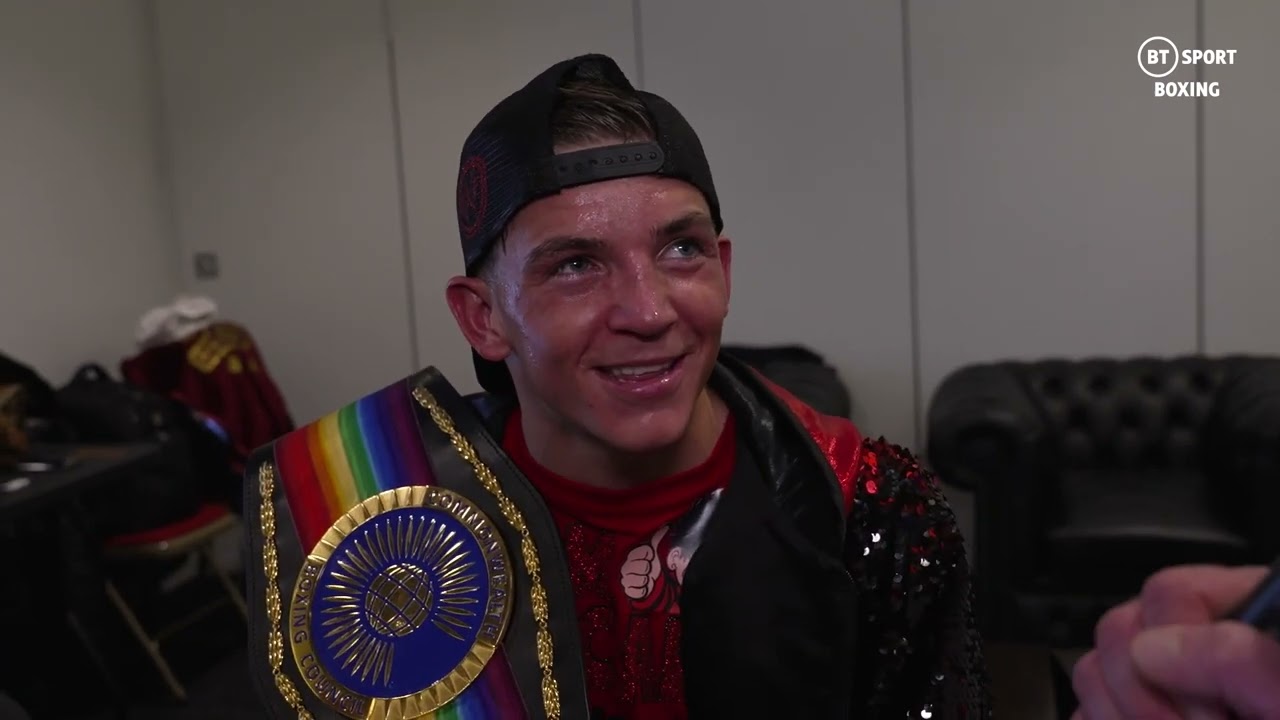 "I walk it like I talk it" Dennis McCann had full confidence he would become the new champion