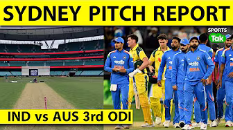 IND vs AUS 3rd ODI Sydney Pitch Report: India vs Australia |Pitch Report | Rohit Sharma |Virat Kohli background