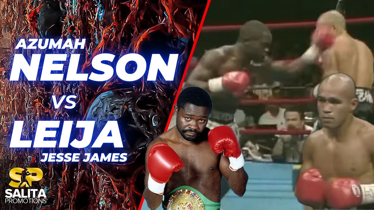 Azumah Nelson vs Jesse James Leija FULL FIGHT