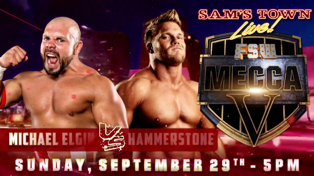 Michael Elgin vs. Hammerstone | Sep 29 | MECCA V