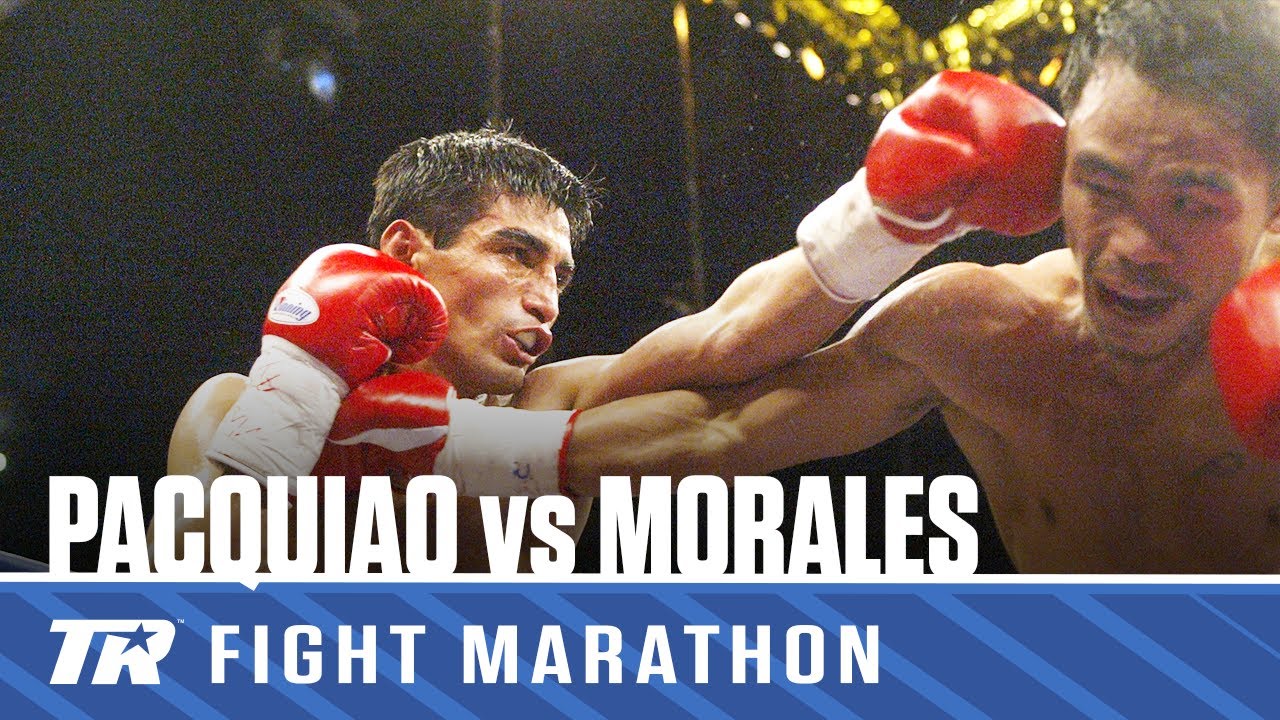 Manny Pacquiao vs Erik Morales Trilogy | FIGHT MARATHON background
