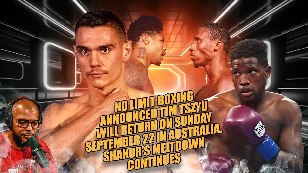☎️Tim Tszyu Vs Erickson Lubin Ordered For Title Eliminator🔥Plus Shakur Vs Carrington Twitter Beef❓