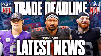 2025 NFL Trade Deadline News: Will the Vikings acquire a QB? | Will any star players be traded? 🤔