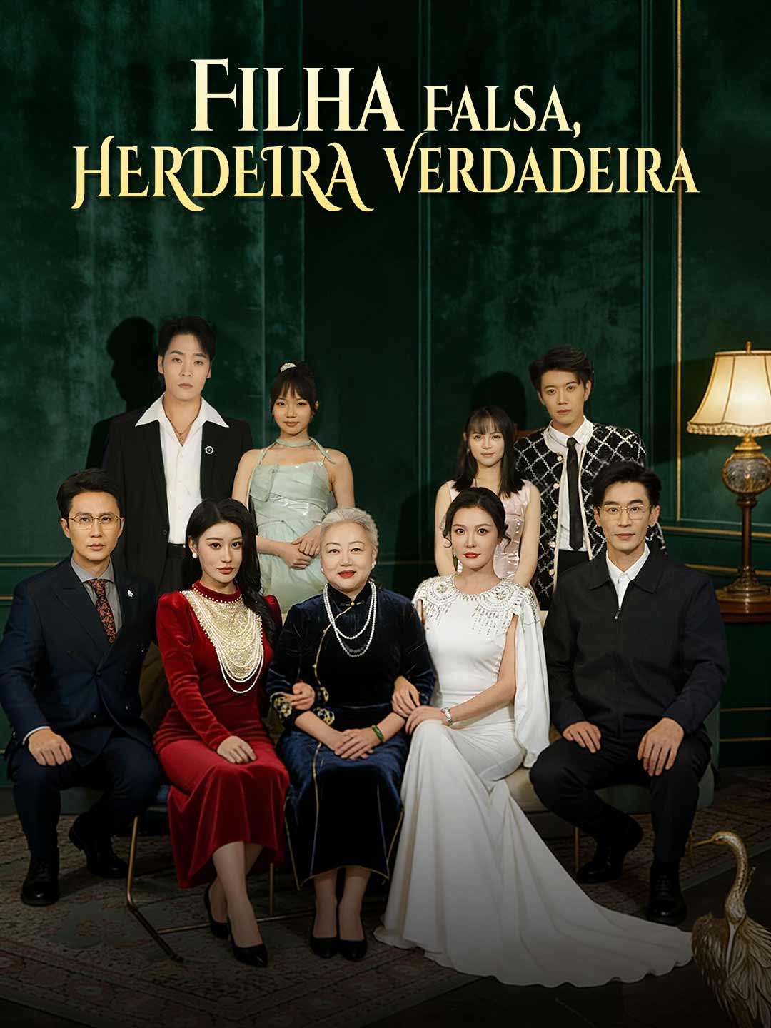 Filha Falsa, Herdeira Verdadeira poster - similar to Trop tard ! la fille de l'Olympe t'abandonne