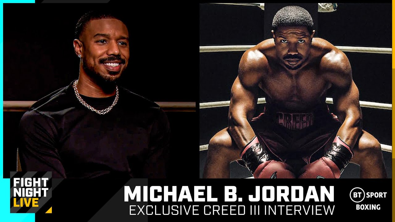 EXCLUSIVE: Michael B Jordan talks Creed III and Paul v Fury predictions | Creed 3 | BT Sport Boxing