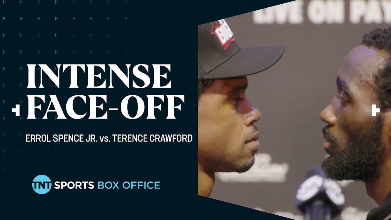 Intense Face-Off ЁЯШотАНЁЯТи Errol Spence Jr. & Terence Crawford Fight Week Staredown With Mike Tyson ЁЯФе