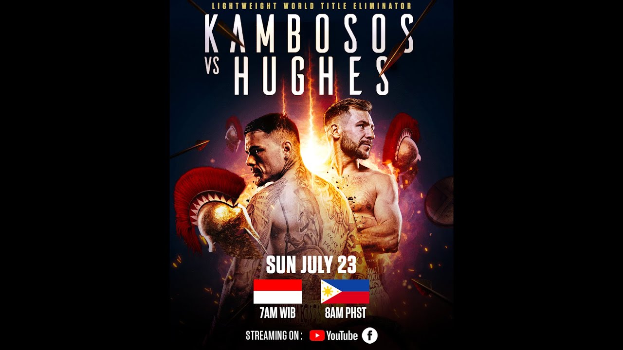 George Kambosos Jr vs Maxi Hughes | FIGHT NIGHT LIVE STREAM