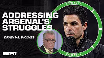 Steve Nicol: Arsenal's backline is NO LONGER IMPREGNABLE 🗣️ Reaction to draw vs. Wolves | ESPN FC