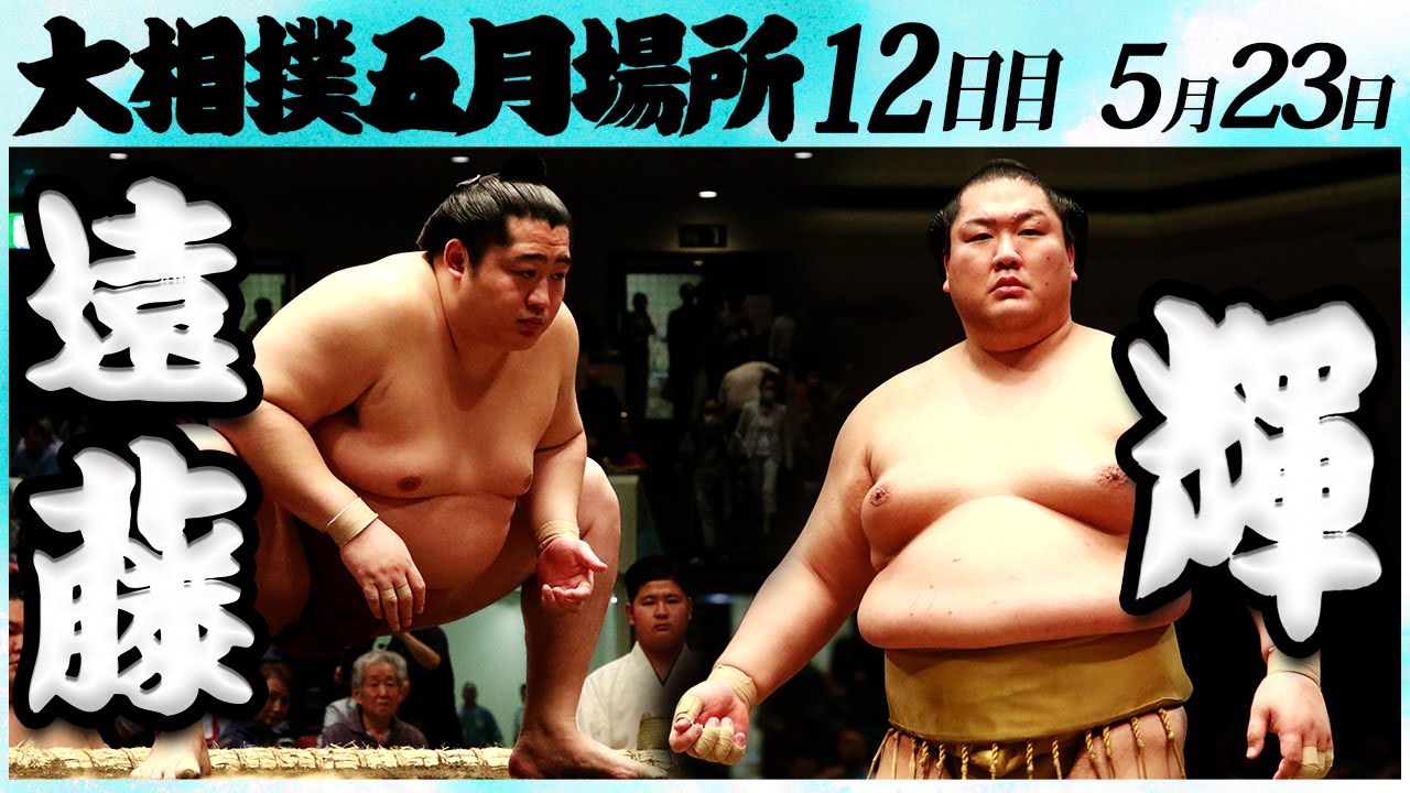 大相撲 遠藤ー輝<令和6年五月場所12日目>SUMO