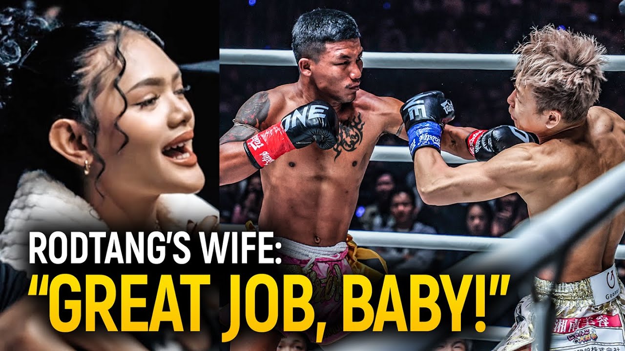 Rodtang's Wife Went CRAZY During Rodtang vs. Takeru 😱