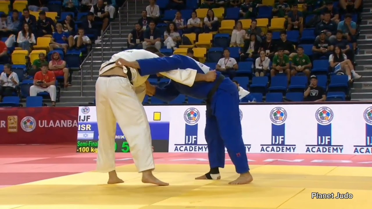 Matvey KANIKOVSKIY 🇷🇺 🆚️ Peter PALTCIK 🇮🇱 | полуфинал /-100кг | Большой Шлем Улан-Батор 2022