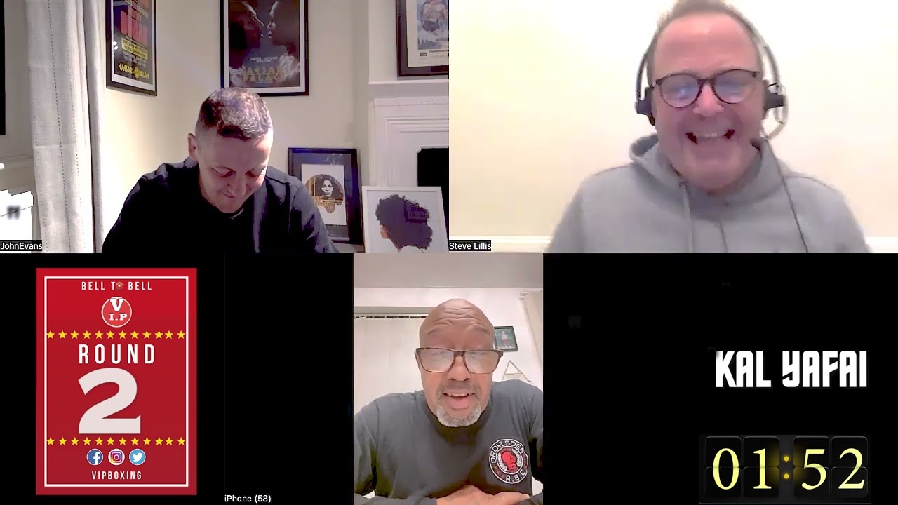 MANCHESTER boxing trainer Ian Harrison joins Steve Lillis and John Evans for Bell 2 Bell ep137 background