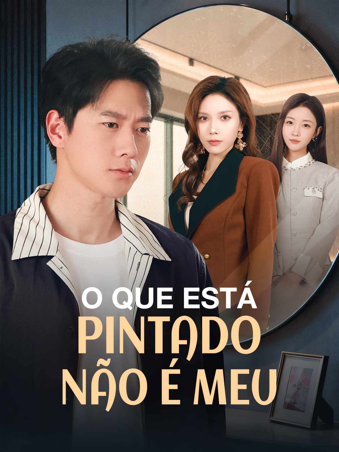O Que Está Pintado Não É Meu poster - similar to Trop tard ! la fille de l'Olympe t'abandonne