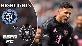 NYCFC vs. Inter Miami | MLS Highlights | ESPN FC