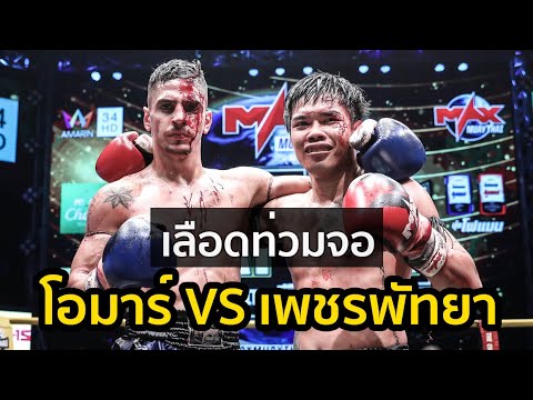 โคตรเดือด! เลือดท่วมจอโอมาร์ เอลฮาลาบิ VS เพชรพัทยา เพชรอาสิระ background