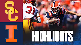 No. 23 Illinois outlasts No. 21 USC with GW Field Goal | Can USC make the CFP? | Highlights & Recap