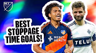 The BEST MLS STOPPAGE Time GOALS of 2025!