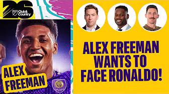Alex Freeman On Facing Ronaldo, Challenging IShowSpeed, and Fight With Uruguay | Club & Country