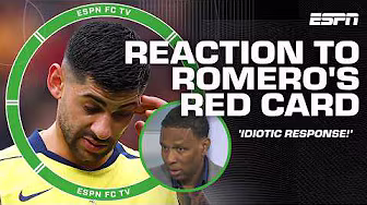 'DOWNRIGHT AWFUL' 🗣️ Shaka Hislop HITS OUT at Cristian Romero sent off vs. Man United | ESPN FC