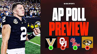 College Football Week 10 AP Top 25 PREVIEW: Vandy & Ole Miss get ranked wins | Predicting CFP Top 12
