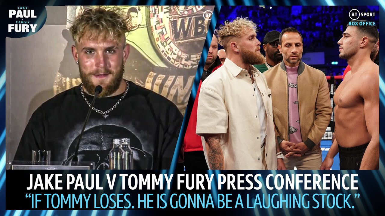 "He's a flake. He's not a serious fighter!" Jake Paul blasts Tommy Fury for missing press conference