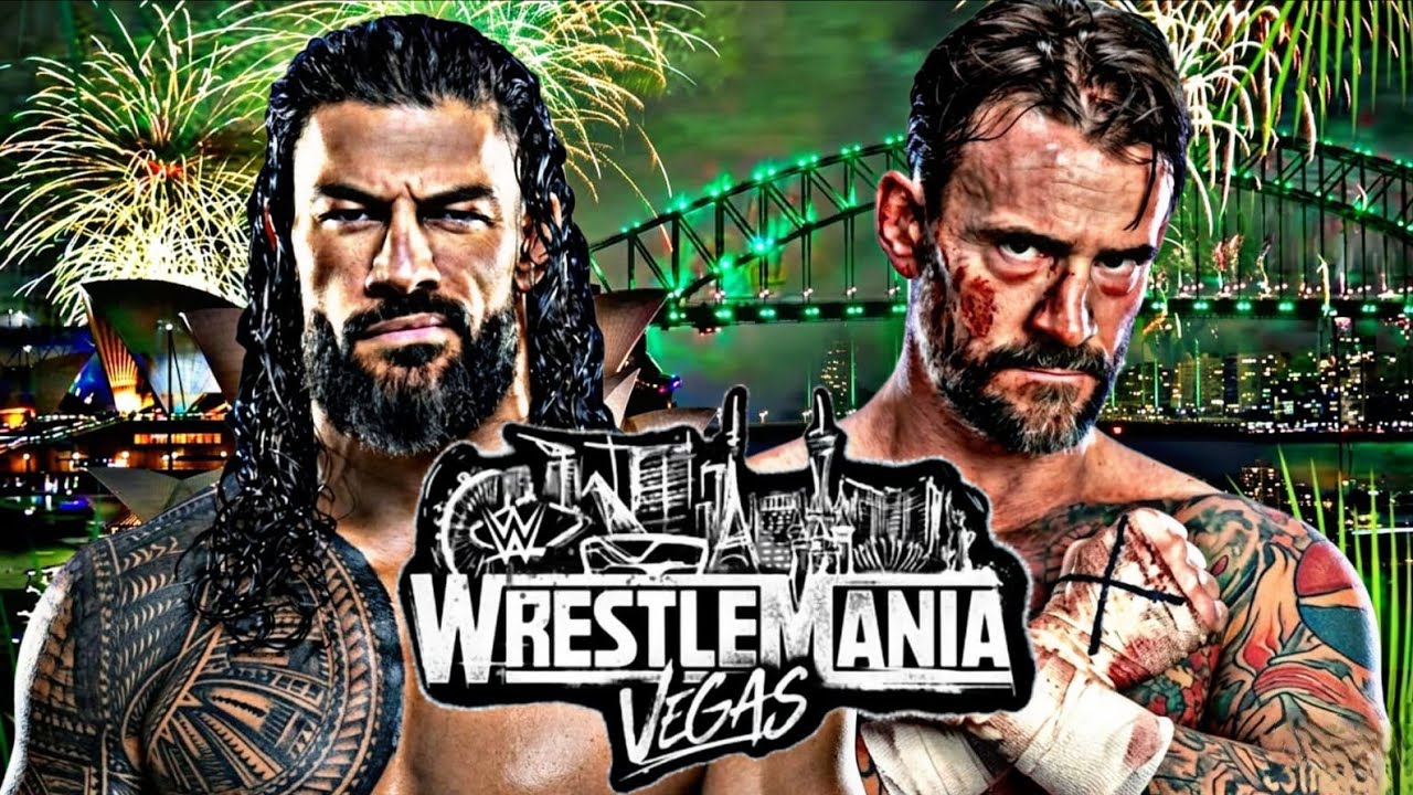 Roman Reigns Vs Cm Punk WWE WrestleMania 26 Mar 2026 WWE2K26 Simulation - FULL MATCH