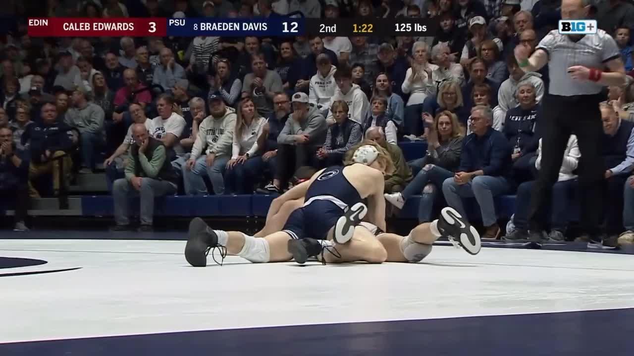 Top Takedowns of the Day | Big Ten Wrestling | 02/25/2024 background