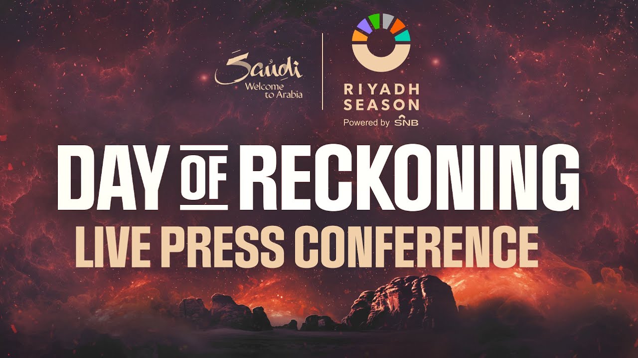 LIVE PRESS CONFERENCE: Day of Reckoning | Deontay Wilder, Anthony Joshua and more | #RiyadhSeason...