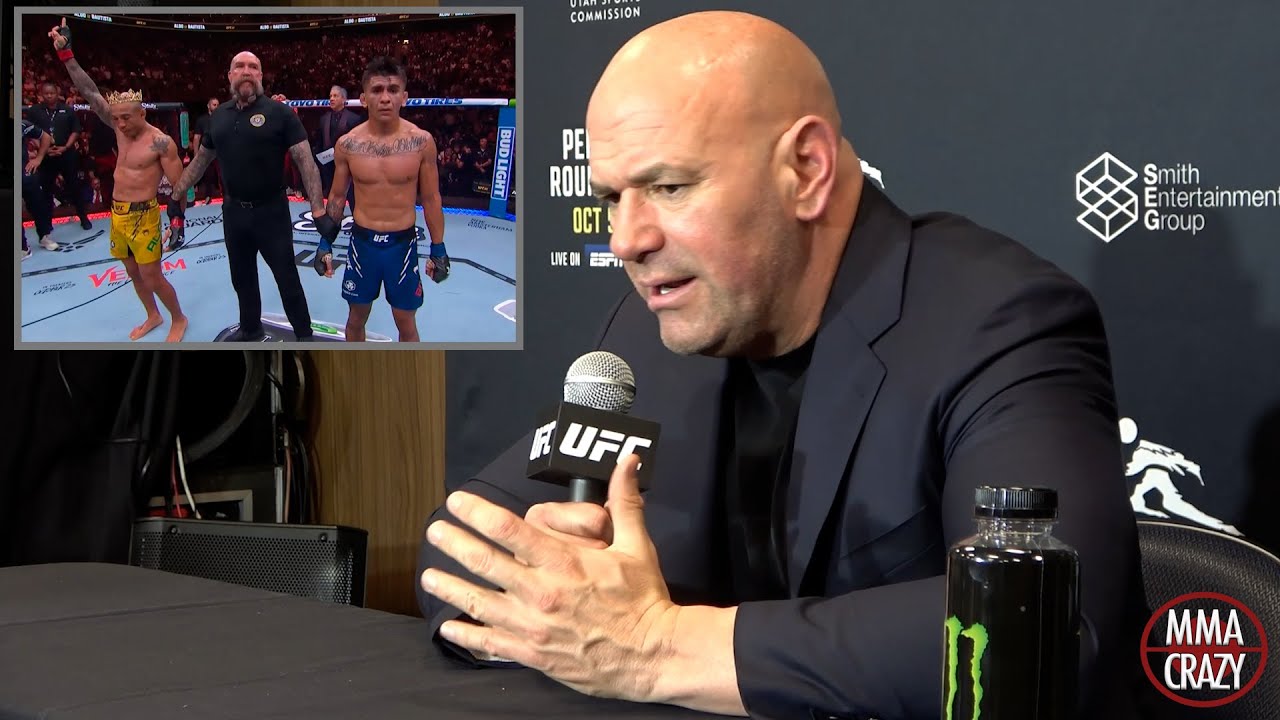 Dana White reacts to "ATROCIOUS" Judging at UFC 307