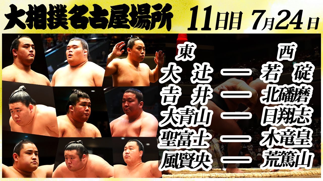 大相撲 幕下上位五番 <令和6年名古屋場所・11日目>SUMO background