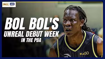 Bol Bol’s INSANE PLAYS for TNT 📶 vs. Rain or Shine & NLEX | PBA Season 50 Commissioner’s Cup