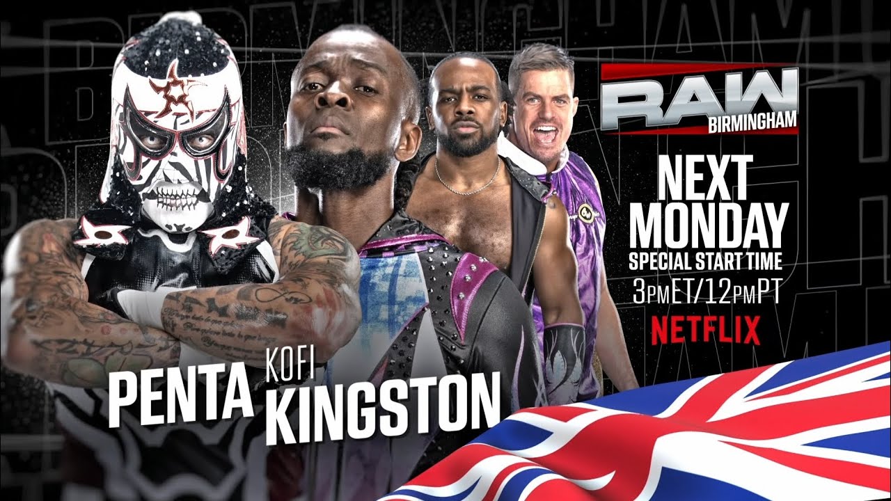 Penta vs Kofi Kingston | Raw Aug 25, 2025 (Part 1) background