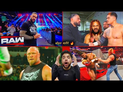 Ye KYA THA 🔥 Bloodline Destroys CM Punk! Jacob Joins Roman Reigns ! Brock returns | Raw highlights