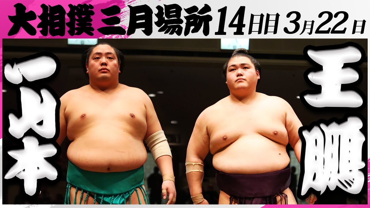 大相撲 一山本ー王鵬<令和7年三月場所・14日目>SUMO