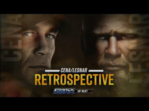 John Cena and Brock Lesnar: Career Retrospective - Part 2 | SmackDown Sep 19, 2025 background