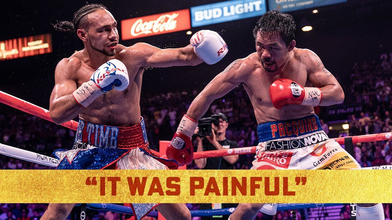 Keith Thurman Opens up About His Loss to Manny Pacquiao & His Battle with Depression background