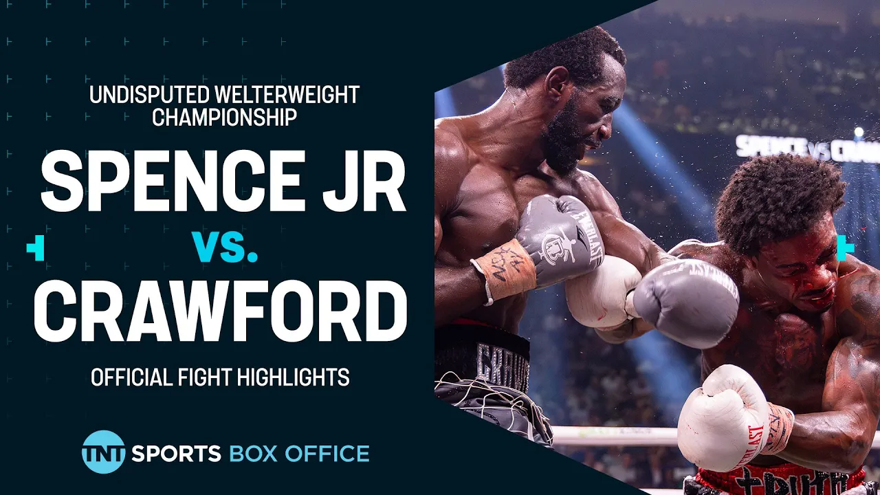 Masterclass For The Ages 😮💨 Errol Spence Jr. vs. Terence Crawford Fight Highlights 🔥 History Made 🏆 backdrop