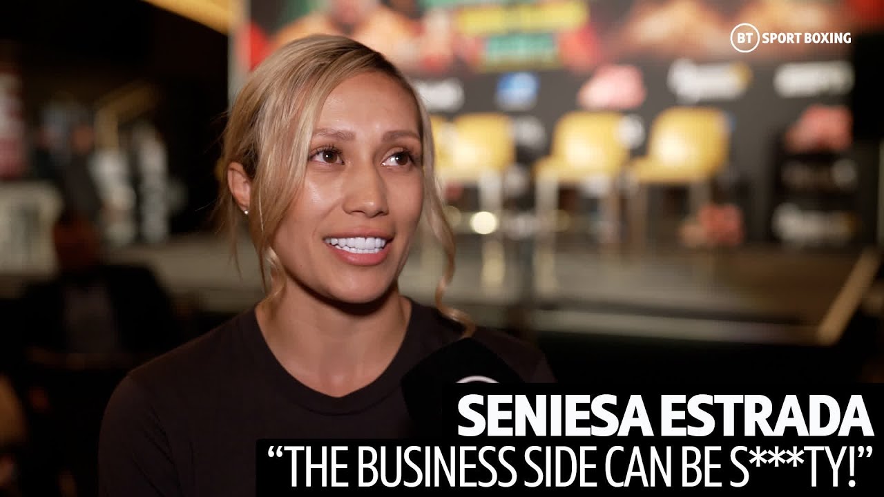 "The business side can be s****y!" Seniesa Estrada on "frustrating" spell and women's boxing boom background
