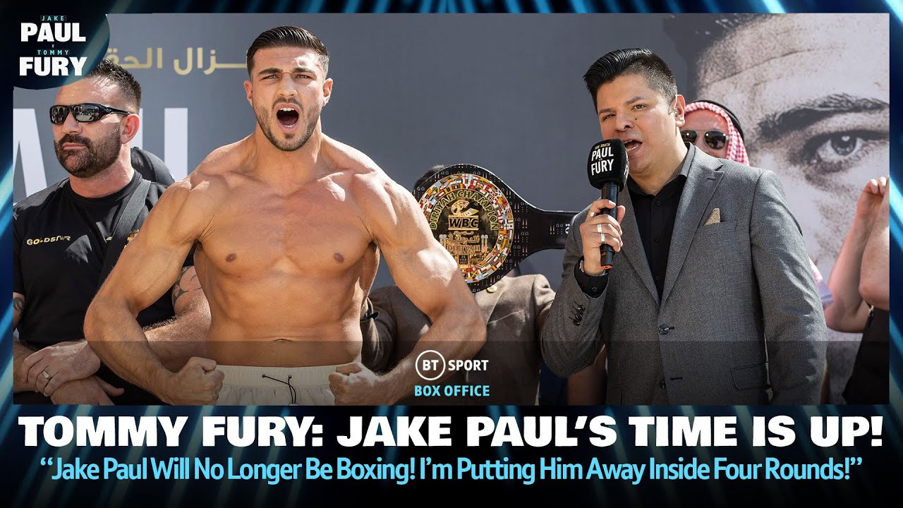 Tommy Fury: Jake Paul's Time Is Up 😤 "Jake Paul Will No Longer Be Boxing!" 👀 #PaulFury