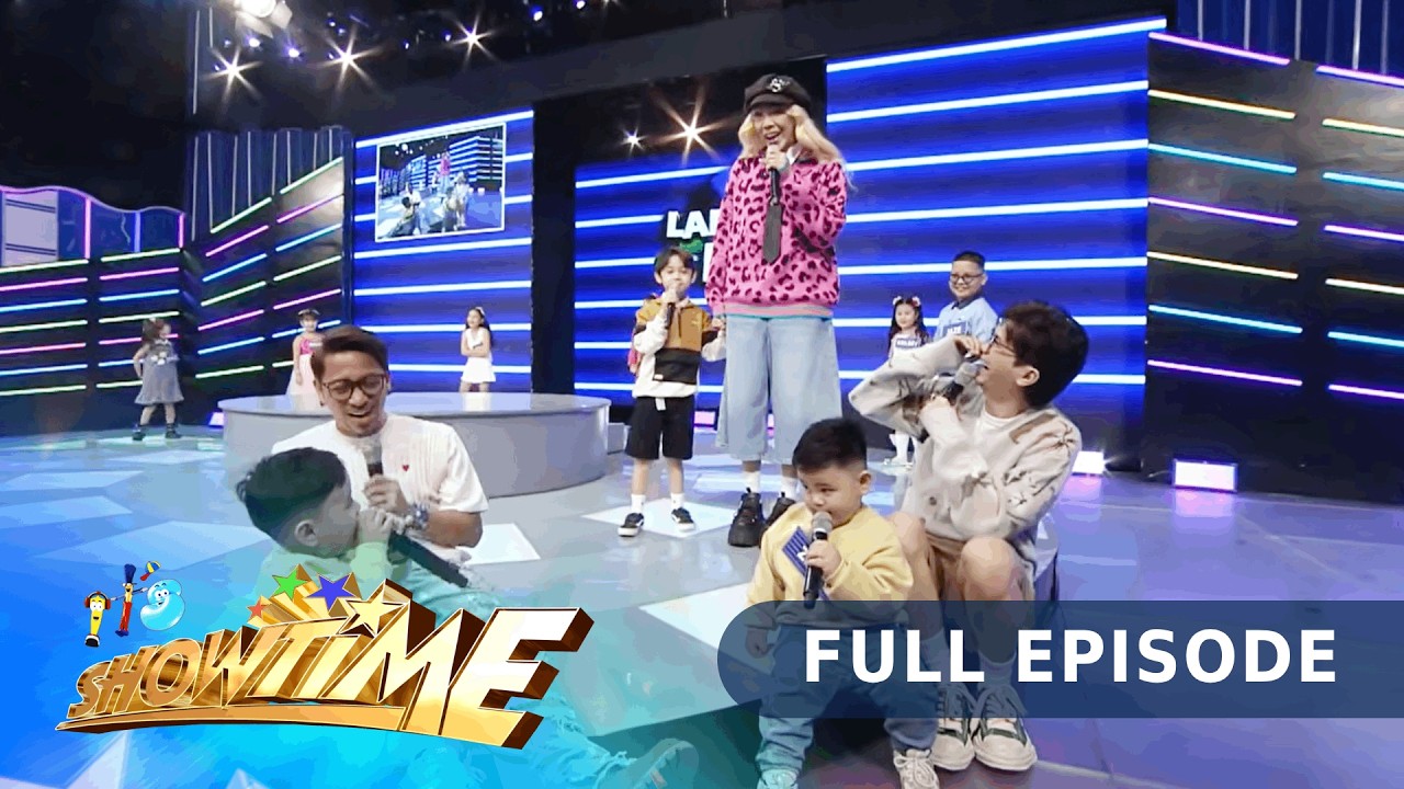 Vice Ganda bitbit ang ANAK sa game arena