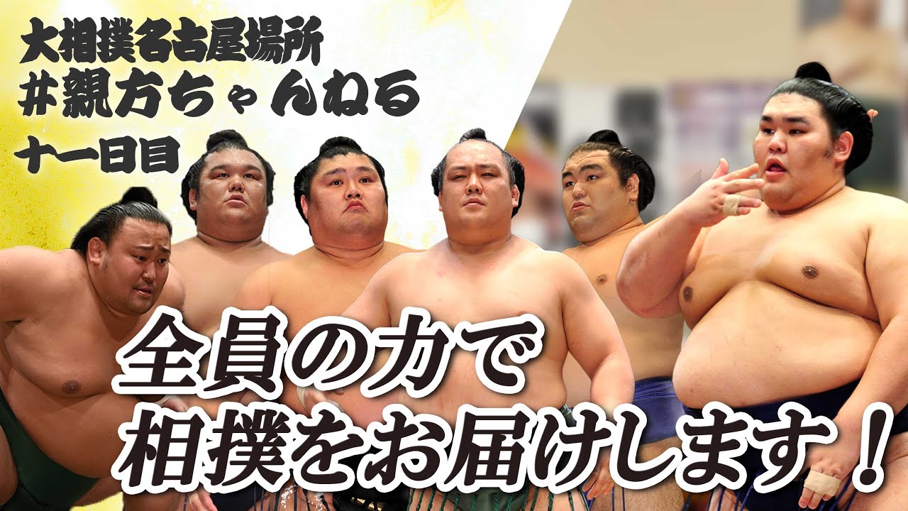 親方ちゃんねる生配信 <令和6年名古屋場所・11日目>SUMO background